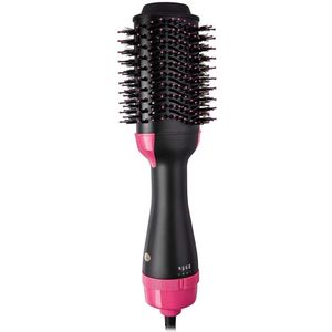 Air Brush Een Stap Föhn & Volumizer Styler Brush 4 In 1 Negatieve Ionen Rechttrekken En Krullend Haar kam Verminderen Kroezen