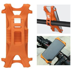 Fiets Mobiele Phole Houder Elke Smartphone Iphone 11 Pro Max Xs Xr X 8 7 6 5 Samsung galaxy S20 Mtb Silicone Gps Mount