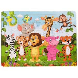 Kinderen Kids Puzzels Leeftijd 3-8 | 60 Stuk Puzzels Voorschoolse Educatief Speelgoed Voor Peuters | Houten Jigsaw puzzels Speelgoed Set Van