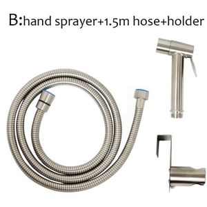 Rvs Wc Hand Bidet Kraan Badkamer Bidet Spuiten Douche Set Wc Sproeier Douche kit