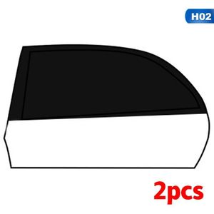 2 Stuks Auto Zonnescherm Uv-bescherming Auto Gordijn Auto Window Zonnescherm Voor/Achter Side Window Zonneklep Anti mosquito Mesh Cover