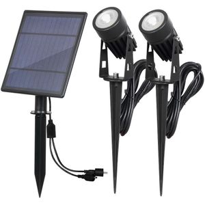 Solar Spotlight Waterdichte IP65 Zonne-energie Led Landschap Soalr Gazon Verlichting Outdoor/Tuin/Binnenplaats/Gazon/Achtertuin lampen
