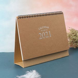 1Pcs Nordic Stijl Eenvoudige Bureau Kalender Kalender Tafel Dagelijkse Maandelijkse Schema Planner .09.12