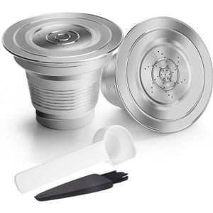 Hervulbare Voor Lor Machine Koffie Capsule Pod Voor L'or Barista Machine Rvs Herbruikbare Koffie Filters