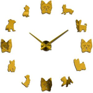 Speciale Aanbieding Klok Wandklokken Reloj De Pared Horloge Horloge Grote Decoratieve Acryl Spiegel Quartz Woonkamer