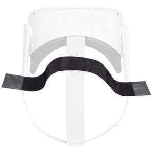 Herbruikbare Draagbare Elastische Band Vervangende Onderdelen Pu Lederen Solid Hoofdband Verlicht Druk Vaste Strap Voor Oculus Quest 2 Vr