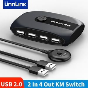 Youlian - KVM Switch - USB 3.0 - 2 Ports - Voor Windows 10 - Toetsenbord Muis Printer