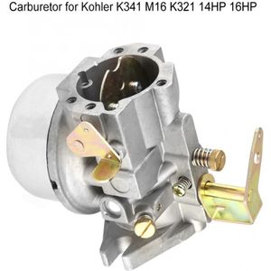 Carburador de moto Vervanging Carb Carburateur voor Kohler K341 M16 K321 Gietijzeren 14HP 16HP moto rcycle onderdelen Metalen Auto