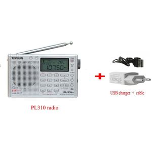 Tecsun PL-310ET Volledige Radio Digitale Demodulator Fm/Am/Sw/Lw Stereo Radio Draagbare Radio Voor Engels Russisch gebruiker