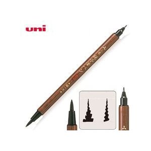 Japan Uni Ouder-kind Borstel Schoonheid Pen Dubbele Kop Wetenschap Zachte Pen + Harde Pen Kalligrafie Praktijk Woord PFK-302N