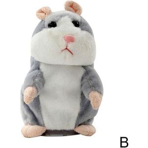 Hamster Parlante Talking Hamster Dier Speelgoed Knuffel Praten Interactieve Opnemen Knuffels Hamster Voor Kinderen Gevulde Plu U7J7