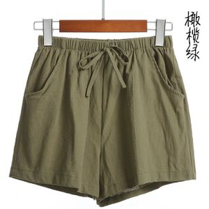 Zomer Slaap Bodems Vrouwen Wijde Pijpen Ademend Pyjama Shorts Elastische Thuis Lounge Korte Broek Comfortabele Eenvoudige Nachtkleding Ins