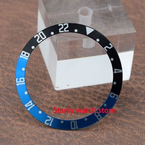 39.5Mm Blauw Titanium Horloge Bezel Insert Fit 41Mm Corgeut Automatische Beweging Gmt Horloges