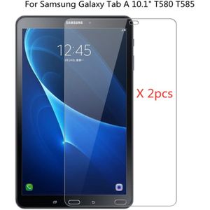 2 Pcs Premium 0.3 Mm 9H Screen Protector Gehard Glas Voor Samsung Galaxy Tab Een 10.1 T580 T585 veiligheid Beschermende Film