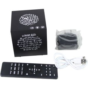 Remote Kleurrijke Led Bluetooth Koran Speaker Moslim Islamitische Koran Speaker 10W Fm Tf 25 Talen Ondersteuning