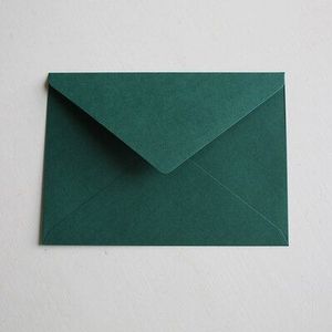 5 Stks/partij Dikke Western Enveloppen Grijs/Groen/Blauw Retro Uitnodiging Enveloppen School Office Supplies