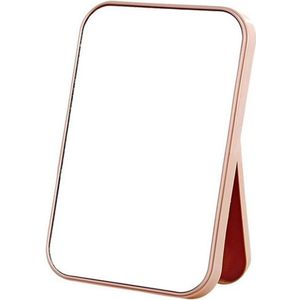 1Pc Thuis Desktop Wc Make-Up Spiegel Draagbare Vouwen Spiegel Minimalistische Rechthoek Make Spiegels 5 Kleuren Eenvoudige Stijlvolle Tool