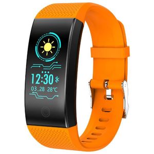 Smart Horloge Mannen Vrouwen Outdoor Sport Fitness Armband Hartslagmeter Bloeddruk Zuurstof Gezondheid Smart Band QW18