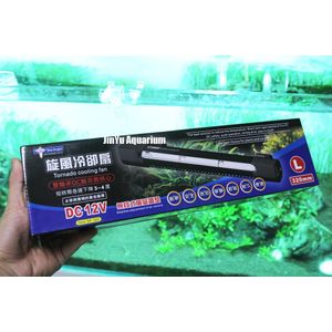110 v 240 v Mini nano koelventilator hangen op clip verstelbare aquarium water plant fish tank verminderen temperatuur
