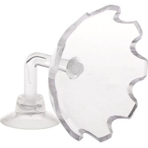 Aquarium Feeder Aquarium Garnalen Acryl Voerbak Drijvende Clear Met Sucker Vis Voedsel Aquarium