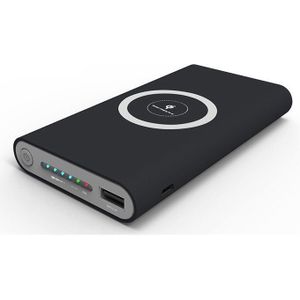 Universele 10000mAh Power Bank Qi Draadloze Oplader voor iPhone X XS 8 7 Telefoon Externe Batterij voor Samsung Xiaomi OPPO Powerbank