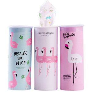 BXLYY Flamingo Milieu Cilinder Papier Feestartikelen Home Decoraties Kerstmis Halloween Nieuwjaar Supplies.8z