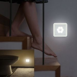 PIR Lichaam sensor Nachtlampje batterij Operated led Motion Sensor lampen nachtlampje voor Pathway WC Wandlamp wc lamp nachtlampje voor kinderen