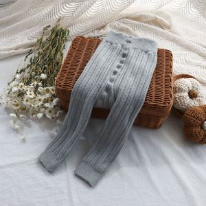 Winter Thicken Warm Kids Baby Meisjes Wollen Negen-Point Leggings Baby Verdikte Panty Leggings Baby Meisje Kleding 6M-4Y