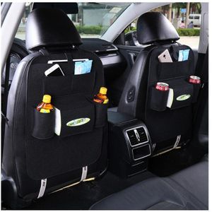 Imbaby Autostoel Opbergdoos Auto Vilt Opknoping Tas Pu Lederen Pad Wandelwagen Reistas Auto Reizen Tray Seat Accessoires