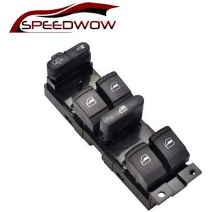 Speedwow Auto Master Elektrische Raam Schakelaar Knop Voor Vw Golf 4 Jetta MK4 Bora Beetle Passat OE1J4 959 857D /1J4959857D