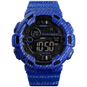 Skmei Sport Horloge Mannen Mode Digitale Horloges Mens Week Datum Stopwatch Relogio Digitale 2 Tijd Countdown Montre Homme