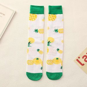 Meisje Sokken 2-12 Jaar Oud Katoen Knie Hoge Sokken Mooie Lange Kinderen Knie Sokken Kids Meisje Todder baby Sokken