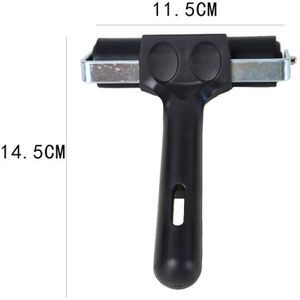 Zwart Rubberen Roller Borstel Rubber Roller Diy Craft Gereedschap Schilderen Borstelen Gereedschap School Kantoorbenodigdheden