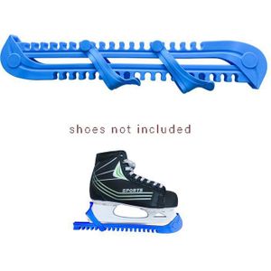 1 Paar Figuur Patins Speed Skate Schoenen Ice Blade Skate Schoenen Harde Nylon Blade Protector Cover Non-Slip Dragen-Weerstand Gratis Grootte