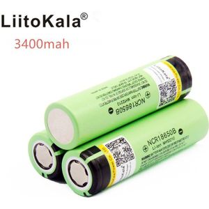 Liitokala 18650 3400 Mah Originele NCR18650 3400 Oplaadbare Li-Ion Batterij/Power Bank/Zaklamp