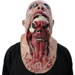 Lelijke Vreselijke Horror Halloween Burp Charlie Stijl Halloween Latex Maskers Met Deluxe Halloween Kostuum Duivel Mannen
