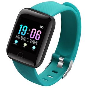 Vrouwen Horloges 116 Plus Mannen Polsband Fitness Bloeddruk Hartslag Meting Waterdichte Armband Voor Android Ios