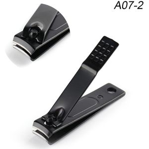 1Pcs Nagelknipper Goud Zilver Zwart Rvs Trimmer Voor Vingernagel Teennagel Nagelriemen Professinal Pedicure Gereedschap GL1781