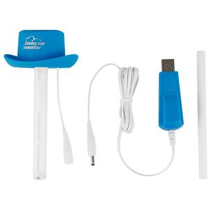 Mini Draagbare Auto USB Luchtbevochtiger Cowboyhoed Kleine Fles Cap Universele Auto Verstuiver