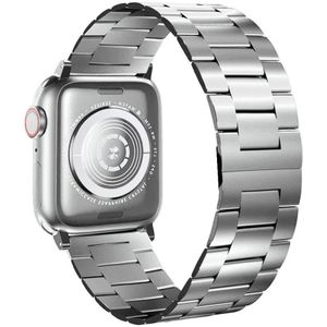 Ultra-Dunne Correa Voor Apple Watch 3 4 5 Band 38Mm 40Mm Armband Voor Iwatch Pulseira Rvs Mannen vrouwen Business Band