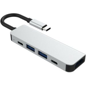 87W Usb C Hub Thunderbolt 3 Docking Station 4K Hdmi Type-C Hub Naar Hdmi Usb 3.0 adapter Voor Macbook Pro Accessoires Usb Converter
