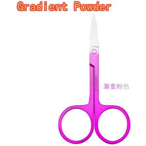 Rvs Schaar Wenkbrauwen Neus Haar Schaar Cut Manicure Facial Trimmen Make-Up Schoonheid Schaar Tool Te Dragen