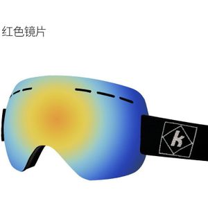 Cool Feng Ski Goggles Bril Apparatuur Oogbescherming Goggles Single Layer Volwassen Mannen En Vrouwen Kinderen Bergbeklimmen Snowf
