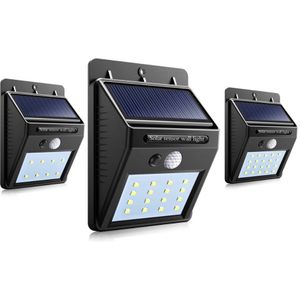 AIMENGTE PIR Infrarood Motion Sensor Zonne-energie LED Straatverlichting IP65 Waterdichte Outdoor LED Solar Lamp Tuinpad LED Lamp