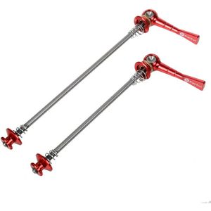 52 G/paar Titanium Ti As Spiesjes Qr Mtb Racefiets Fiets Quick Release Voor 100 Achter 130/135mm Wielnaaf Spiesjes 5 Kleuren