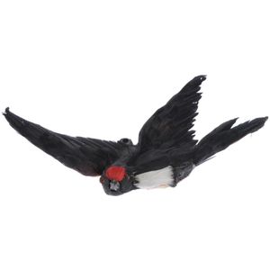 Realistische Swallow Animal Playset - Esculent Swift Vogel Model-Thuis Muurstickers, Paaseieren, cake Toppers Feestartikelen