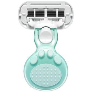 Scheermessen Voor Vrouwen Gevoelige Huid, 4Blades Systeem Vrouwen Scheren Scheermes Scheerapparaat Voor Lady Mini Vervangbare Scheermes, antislip Reizen Carry