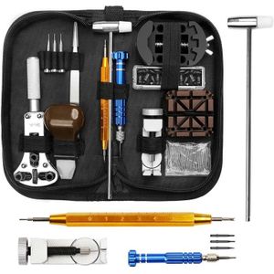 Horloge Reparatie Kit, Professionele Voorjaar Bar Tool Set, horloge Batterij Vervanging Tool Kit Horloge Band Link Pin Removal Met Draagtas