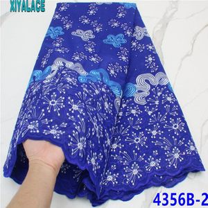 Voil Kant Zwitserse Kant Afrikaanse Kant Zwitserse Voile Katoenen Kant Stoffen 5 Yards Naaien Jurken Voor Jurken KS4356B