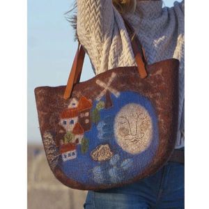 Vrouwen Kleurrijke Tas Crossbody Patroon Baguette Bag Vrouwen Mode Oksel Bag Schoudertas Vintage Handtassen Voor Vrouwen Handtassen